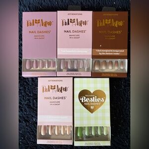 Red Aspen Medium Coffin Nails Bundle of 5 | New in Box ~ Retired